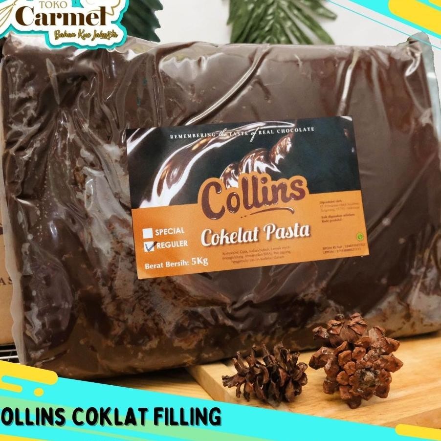 

Jakarta Coklat Filling Collins 5 Kg - Selai Coklat Pasta Ekonis