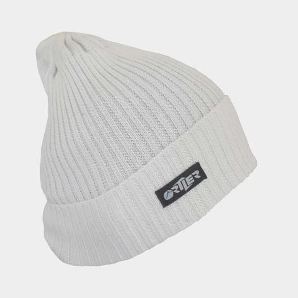 Topi Kupluk Pria Wanita Unisex Casual Ortler Kupluk Putih White 004