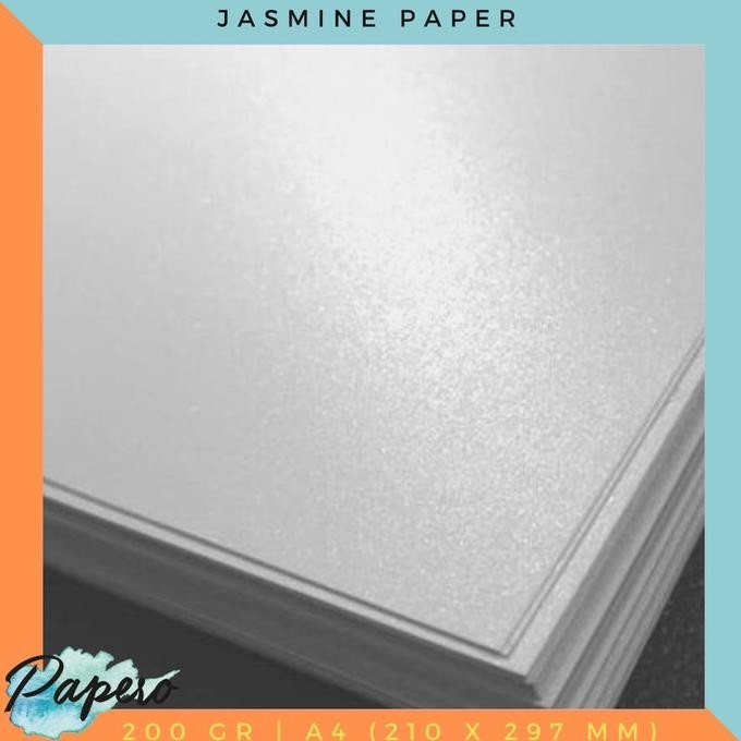 

hqu Kertas Karton Jasmine A4 Putih 200 gsm