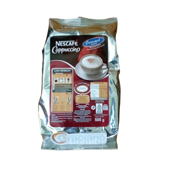 

Nescafe Cappuccino Cappucino Caramel 500Gr Capucino