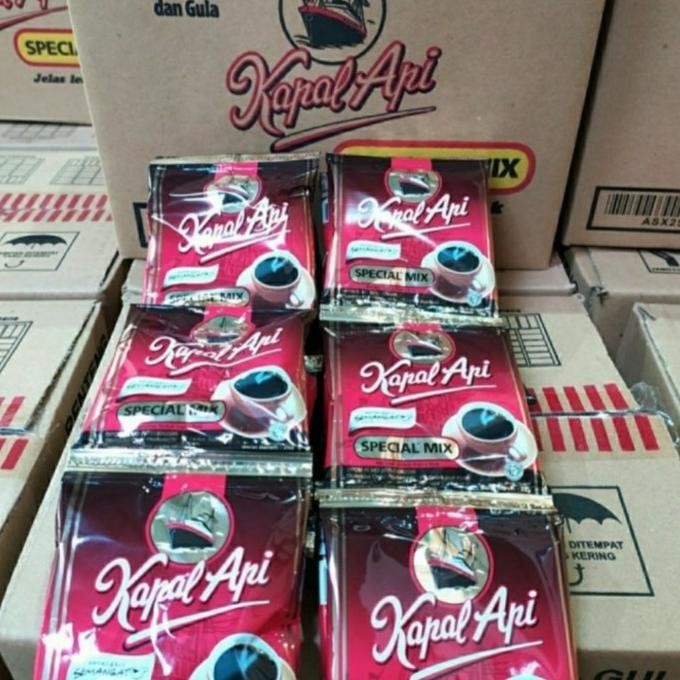 

Kopi Kapal Api Special Mix Dus Isi 12 Renceng / 120 Sachet @25Gr