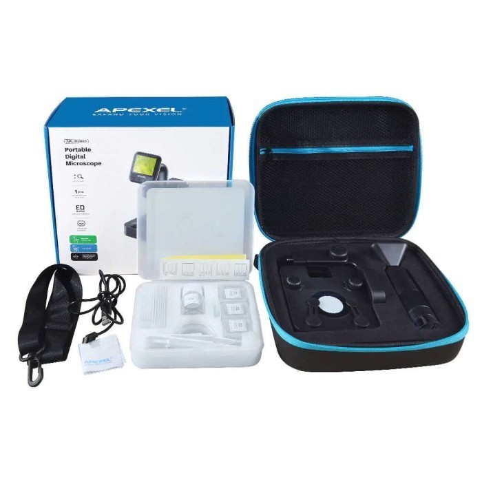 Mikroskop Digital Microscope Portable 20-200X (5X Digital) Apexel