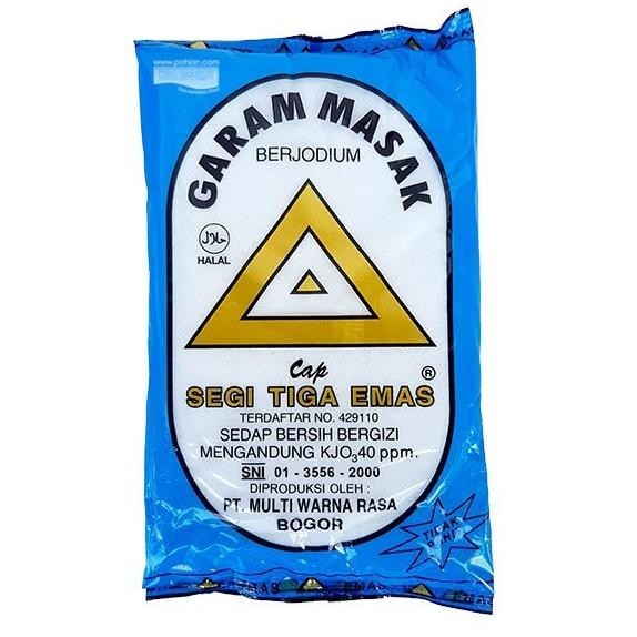 

Garam Cap Segitiga Emas 250gram /A509