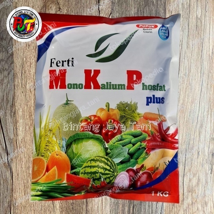 PRODUK TERBATAS PUPUK FERTI MKP (MONO KALIUM PHOSPAT PLUS)MKP PLUS ISI 1KG/ MKP MURAH