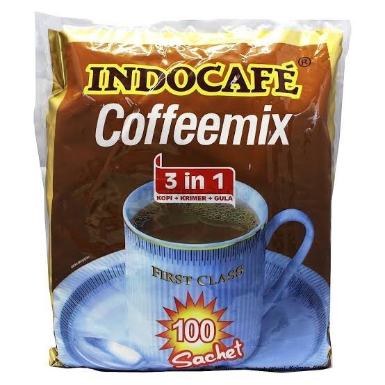 

Indocafe Coffeex 3 In 1 ( Kopi-Krimer-Gula ) 100 Sachet