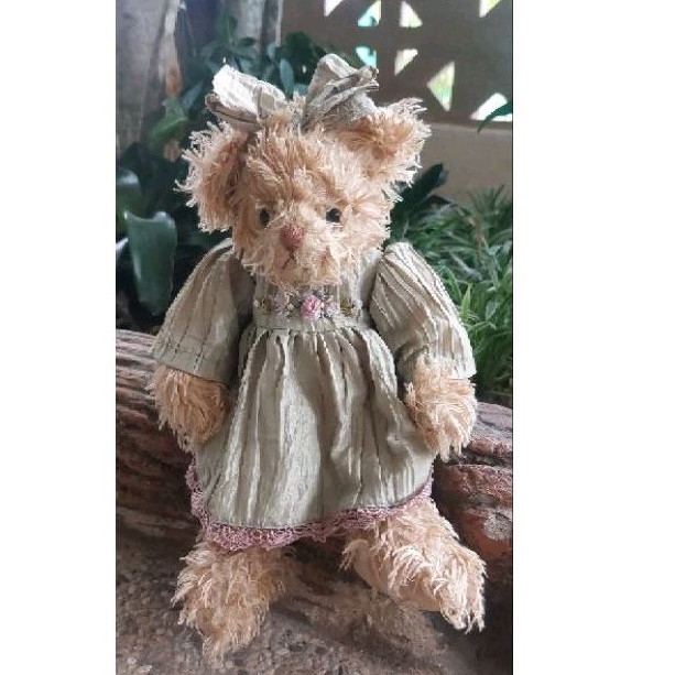 Boneka Teddy Bear Klasik Vintage Settler Bear