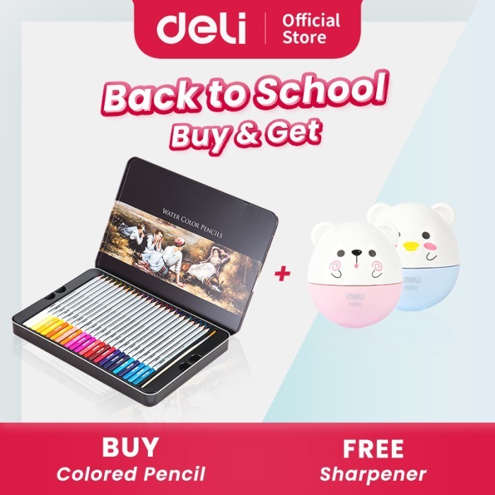 

DELI - 6523 / sil Warna Ajaib Isi 48 / Alat Lukis Berkualitas