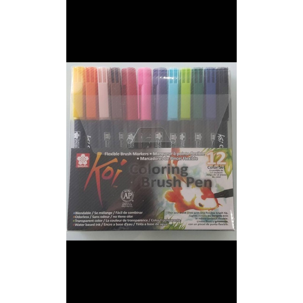 

Sakura Koi Brush 12 Warna Basic color