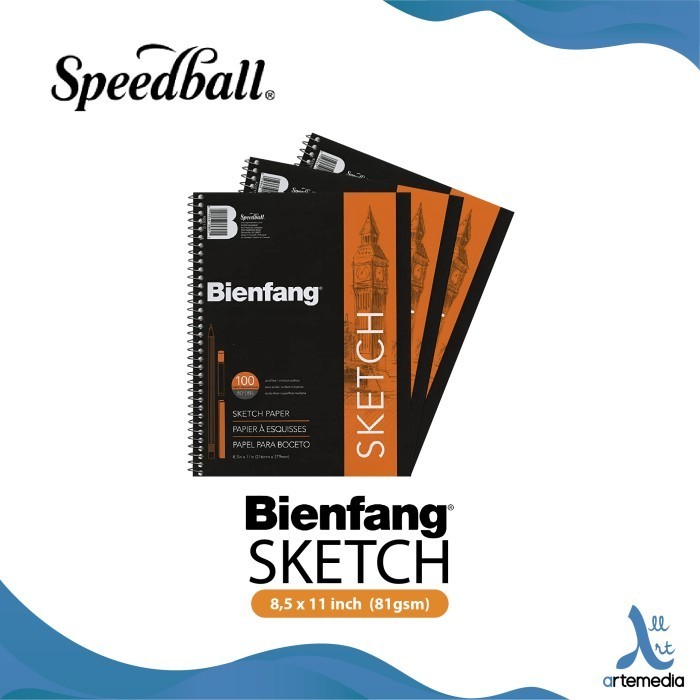 

Buku Sketsa Speedball Bienfang 8,5x11 inch Wire und Sketchok