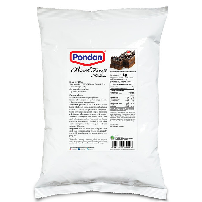 

PONDAN BLACK FOREST KUKUS (BULKY)