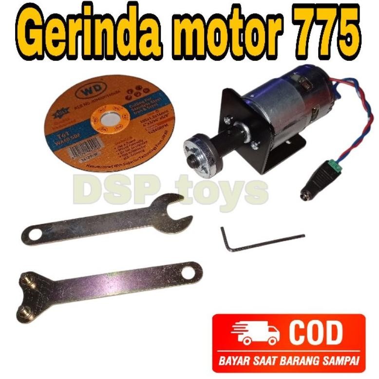 READY >> GERINDA MOTOR DINAMO 775 / PAKET GERINDA MOTOR 12V 775 TERMURAH