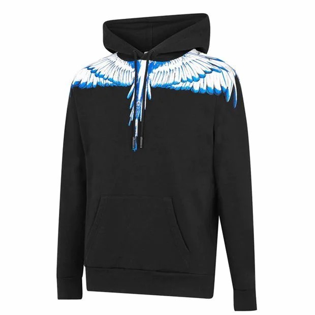 Marcelo Burlon Icon Wing Hoodie "White And Black" Original Bnipwt