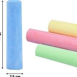 

Kitecs Jumbo Sidewalk Chalk Non-Toxic Washable Kapur Tulis Warna Jumbo