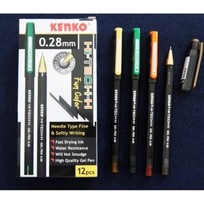 

KENKO GEL PEN HI-TECH 0.28 MM FUN COLOR