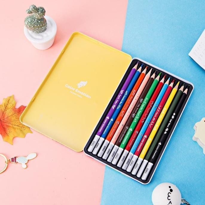 

Deli Pensil Warna Profesional ,12 Warna A5,Kualitas Tinggi EC00205