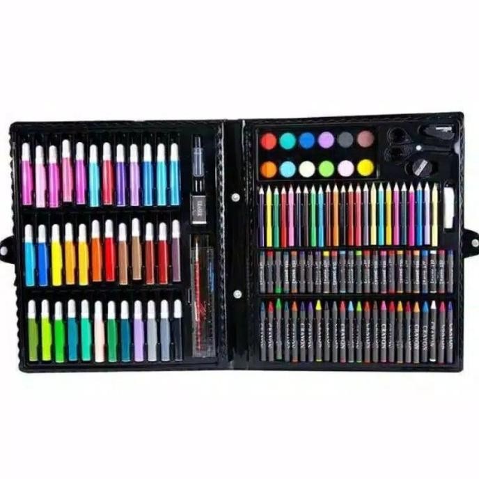 

Art Set Isi 150 Pcs Pensil Warna Set Anak Crayon Full Set Alat Lukis