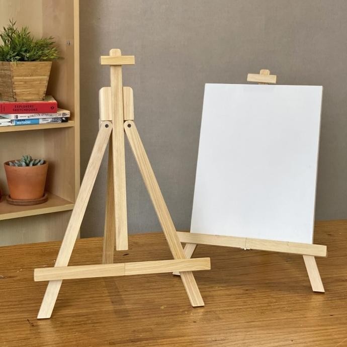 

Easel Sandar Lukis Kanvas Kayu