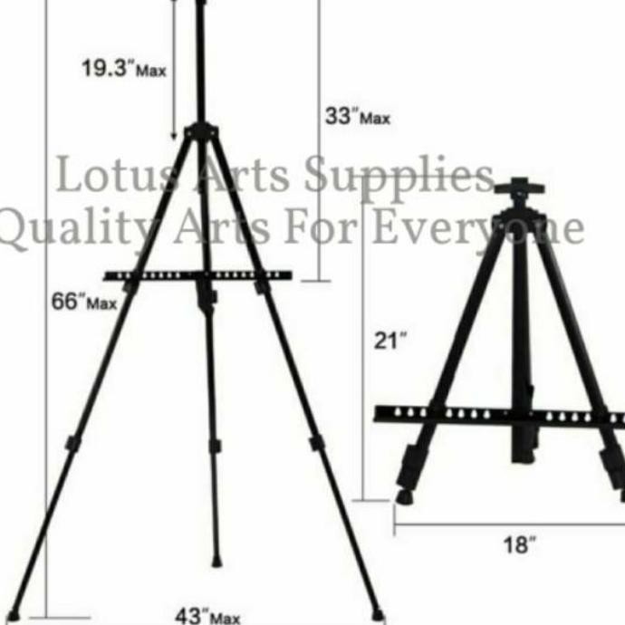 

Easel Tripod kanvas lukis