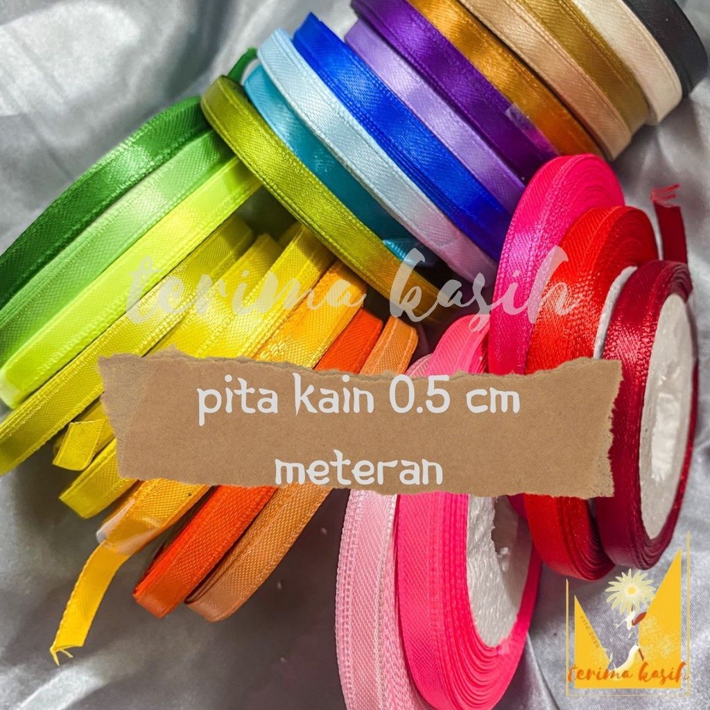 PITA KAIN 0.5 CM METERAN
