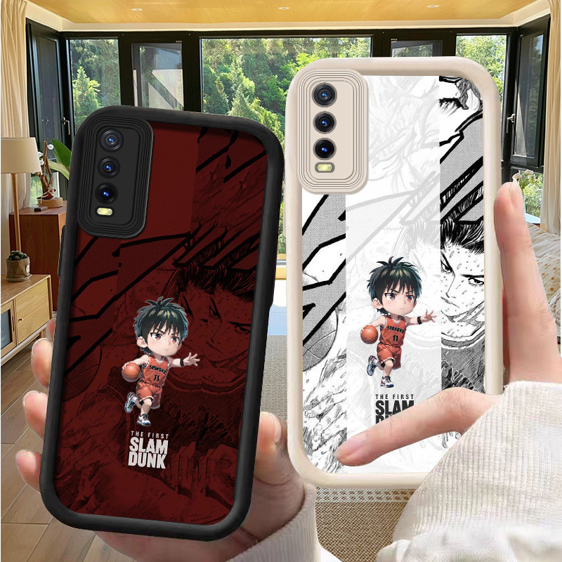 Bermain Basket soft silicon case cesing kesing casing untuk Vivo Y21 Y21A/S/E Y22 S Y27 Y33 Y30 i Y3