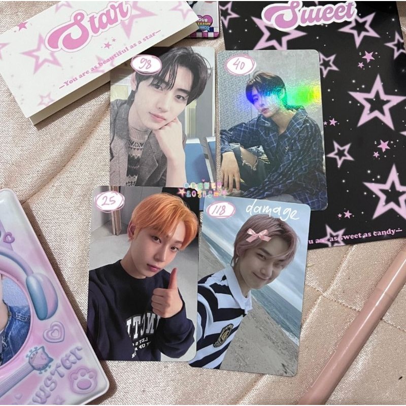 Photocard Enhypen en- Sunghoon Sunoo sg22 spc encom special ld soundwave manifesto bene td tamed das
