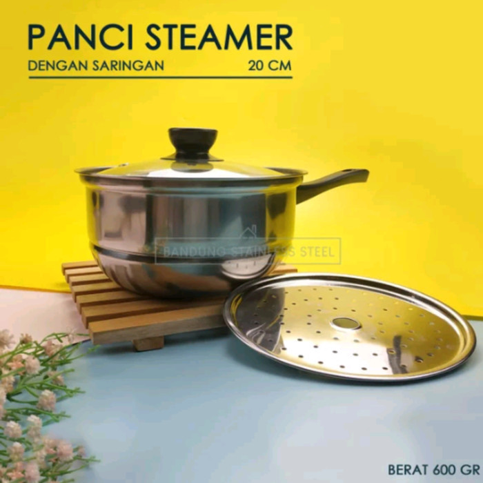 Milk Pot Steamer/ Panci Susu Steamer/Panci Gagang Serbaguna