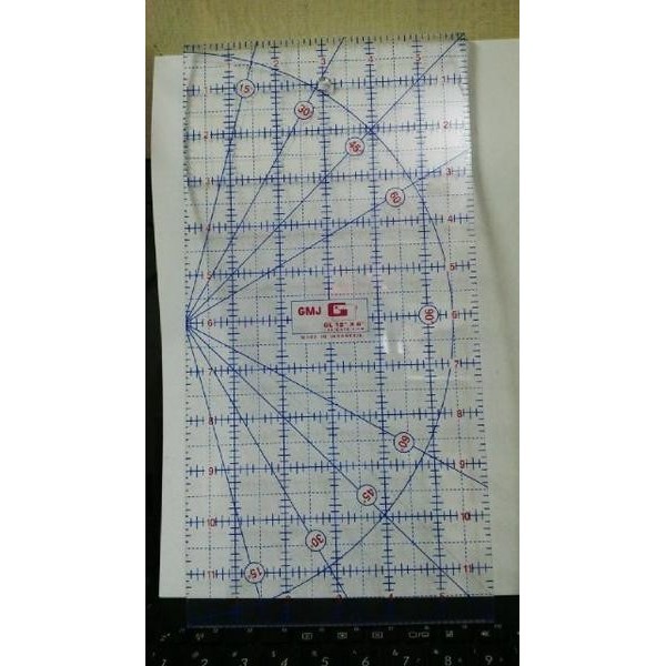 

GMJ ruler quilting uk 6x12