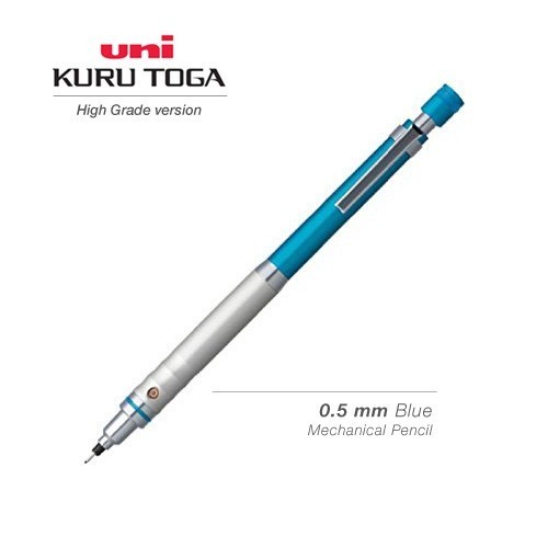 

UNI Kuru Toga Grade Mechanical Pencil 0.5 mm Blue