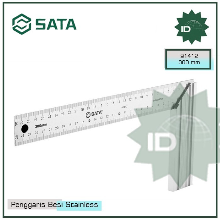 

PENGGARIS BESI - PENTERS SQUARES 300 MM 91412 SATA TOOLS