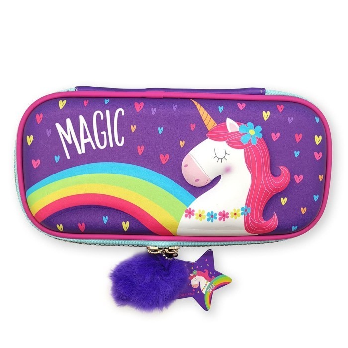 

WAccessories Tempat Pensil / Pencil Case Unicorn Ungu 550114