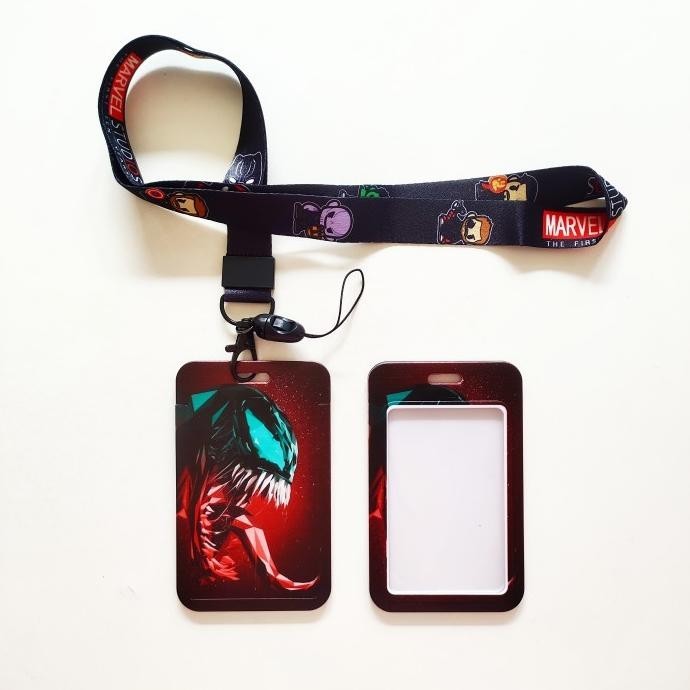 

ID Card Holder Name Tag Lanyard / Kalung Wadah Kartu Marvel Venom