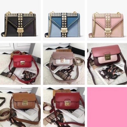 

【Promosi 11.11!! 】KM Wanita 2022 Hadiah Natal Setengah Harga Acara Multi Gaya Klasik Tas Bahu Kulit Tas Selempang Tas Kurir