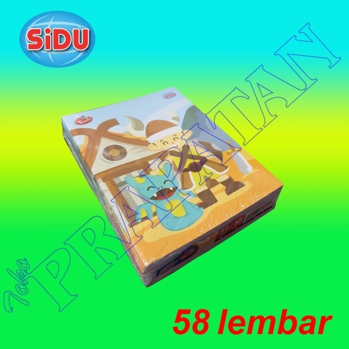 

Buku Tulis Sidu 58 lembar 10 buku
