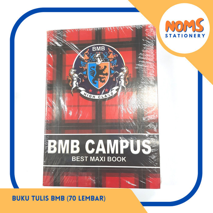 

Buku Tulis BMB / BMC Isi 70 Lembar 1 Pack isi 10 Buku