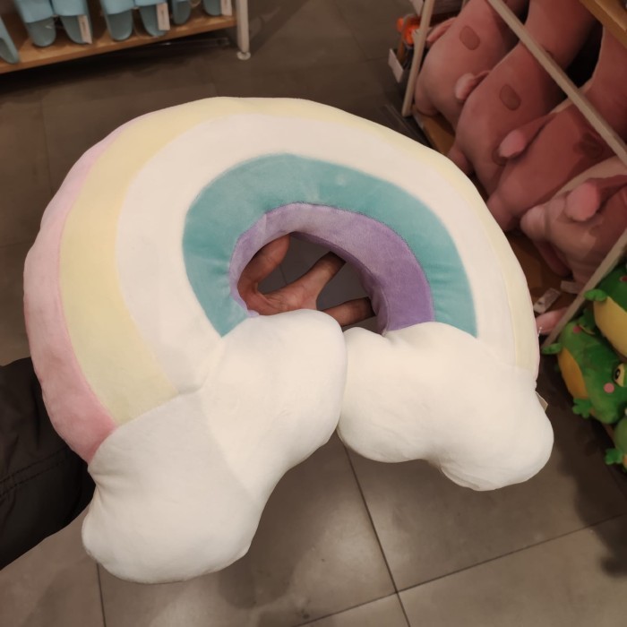 Um Teroke Bantal Leher Bentuk Pelangi - Miniso Summer Rainbow Series Plus