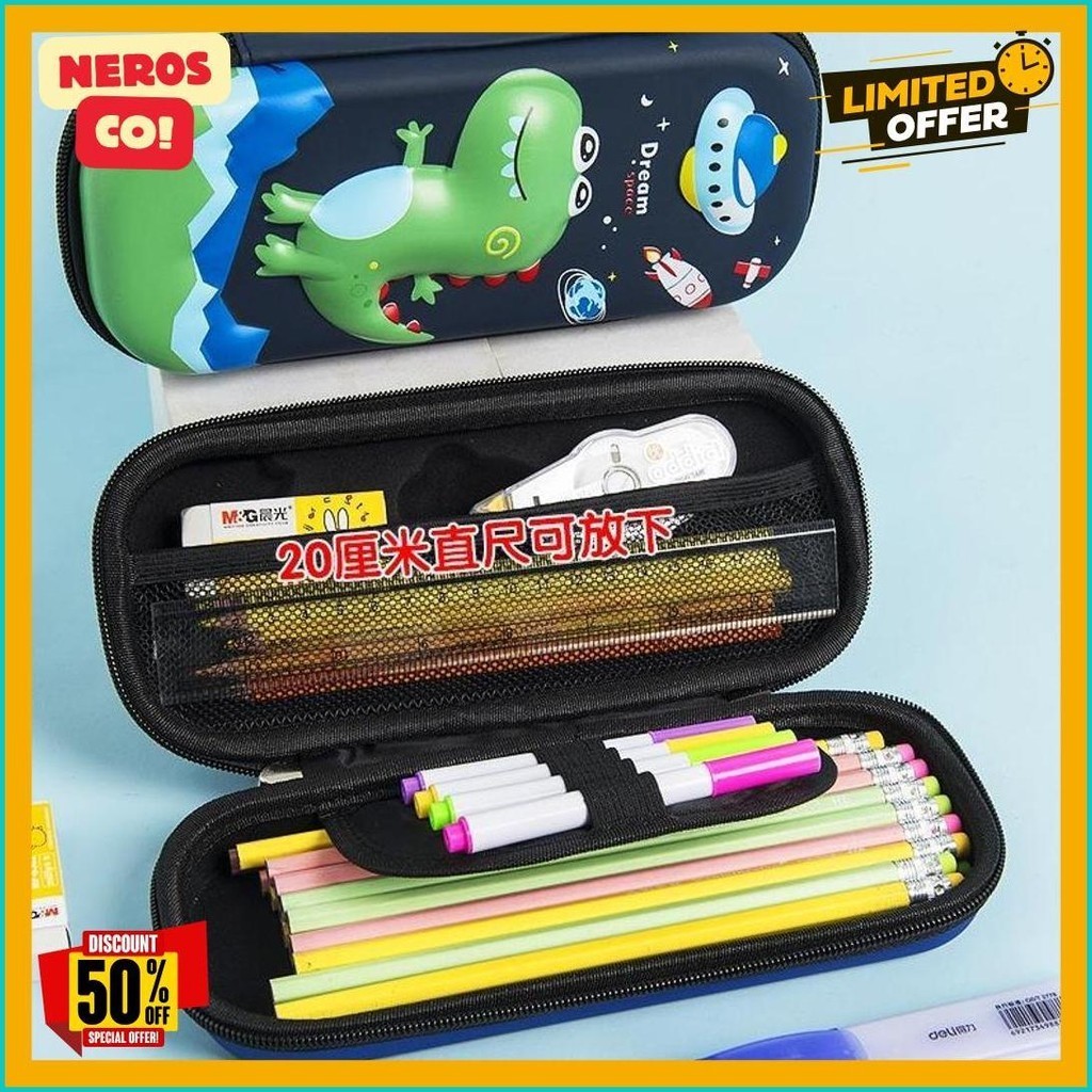 

Tempat Pensil Kotak Pensil Gambar 3D Anak Import Kotak Pensil 3D Bahn Eva Anti Air (Order Sebelum Ketinggalan)