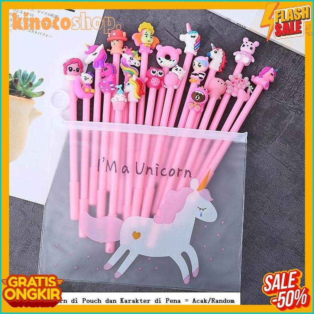 

Idgrosir 20Pcs Pena Pouch Set Pulpen Karakter Idg-St0056 (Lagi Viral)