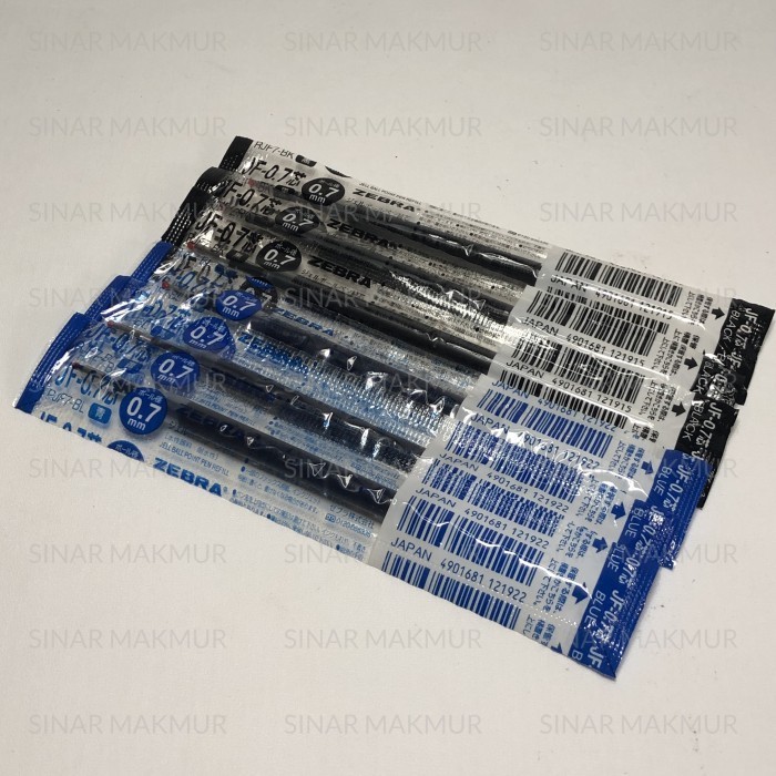 

Arom Refill / Isi Pulpen Sarasa 0.7 Zebra Jf-0.7 (Pak)