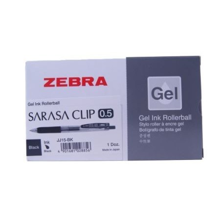 

Arom Pulpen / Pen Gel Zebra Sarasa Clip 0.5 / 0,7 (12Pcs)
