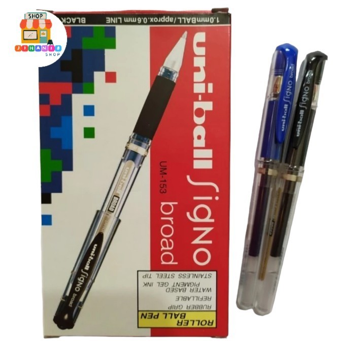 

Arom Pulpen Pen Uni-Ball Signo 1.0 Mm Um -153 / Pack