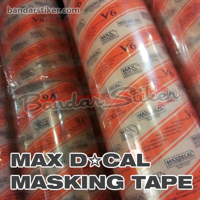 

MASKING TAPE MAX DECAL 60 CM PAKET 1 DUS PENGIRIMAN KARGO EKSPEDISI