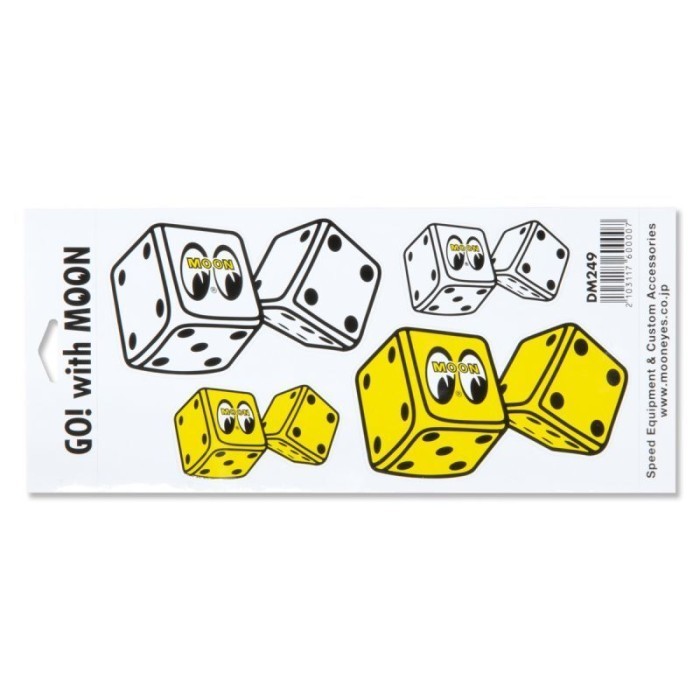 

MOON 8 Dice Sticker