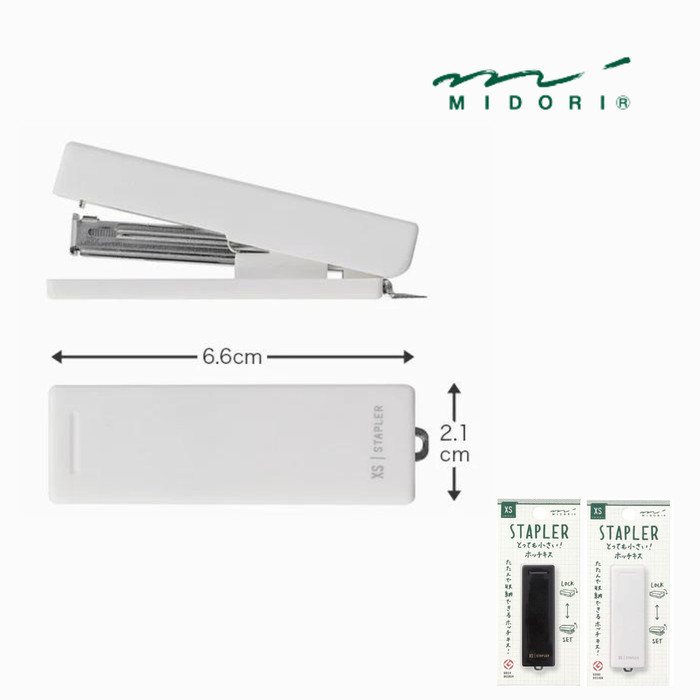 

Midori XS Stapler Strapler Staples Extra Small