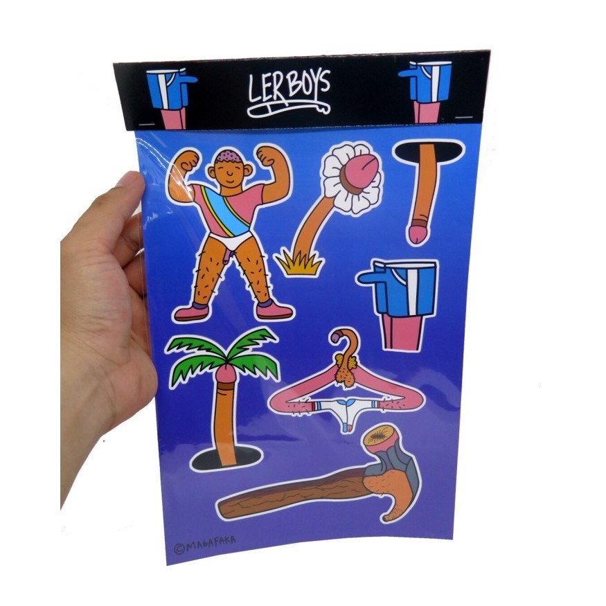

sticker pack - "LERYS" - illustration by Magafaka