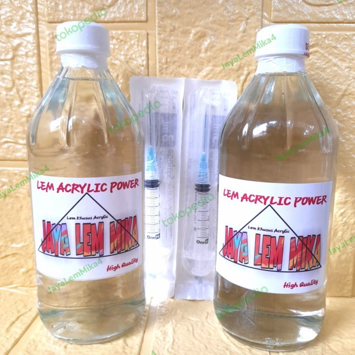 

Lem akrilik transparan/lem acrylic/lem acrilic/lem mika 500ml