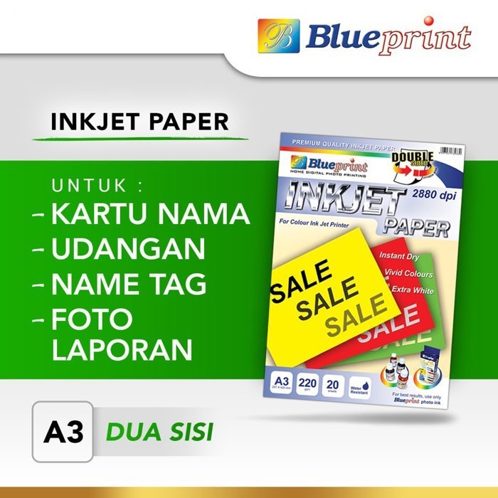 

BP-DSIPA3220 - Double Sidejet Paper 'SALE'