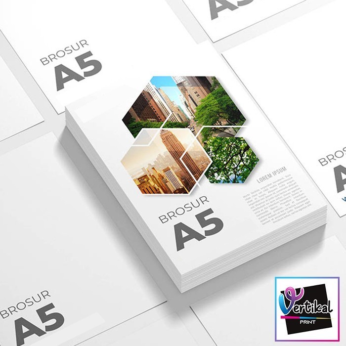 

Cetak Print Brosur Flyer Leaflet A5 Art Paper 120Gram 1 Sisi