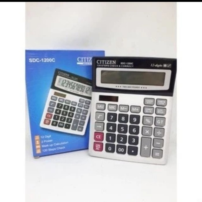 

KALKULATOR DESKTOP CT-1200C / CALCULATOR 12 DIGIT CEK ULANG