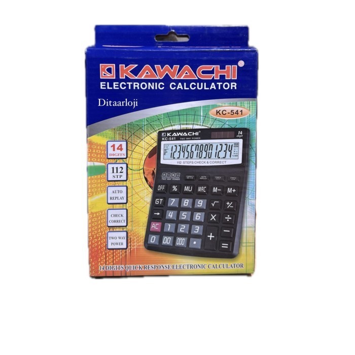 

kalkulator dagang kawachi kc541 14 digit big display