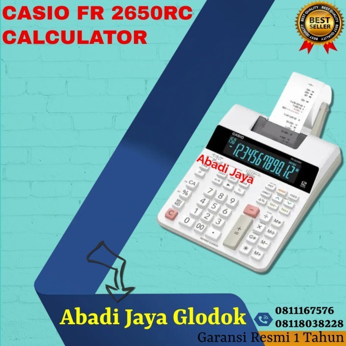 

FR 2650RC CALCULATOR